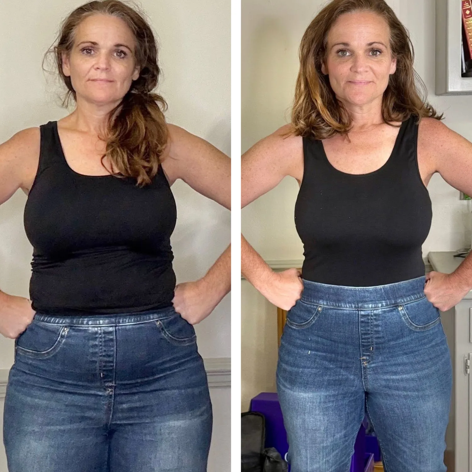 Real client transformation — Feeling strong and like herself again.